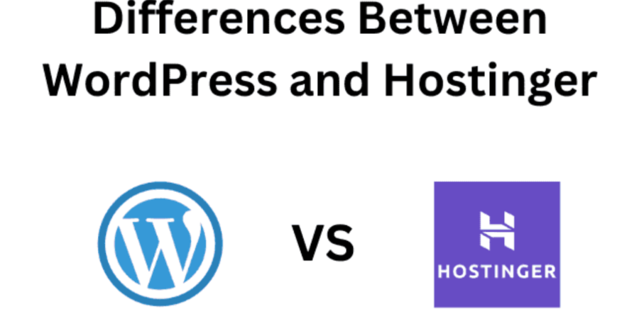 What is the difference between WordPress and Hostinger?