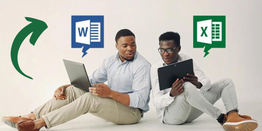 What is the difference between Microsoft Word and Excel?