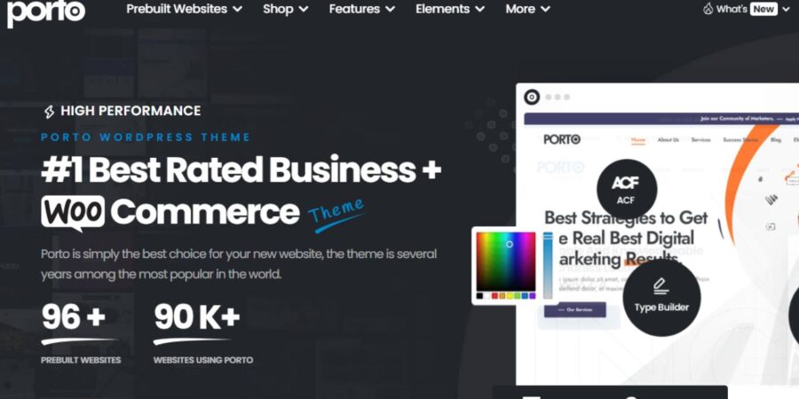 Porto WordPress Theme Best eCommerce Template