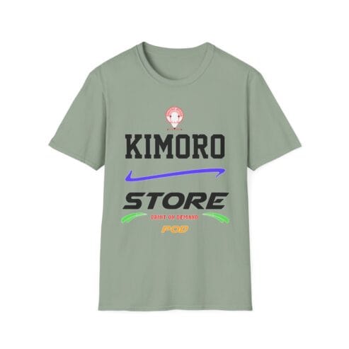 T-Shirt KIMORO STORE print on demande POD 2025 Unisex Softstyle Gift For You